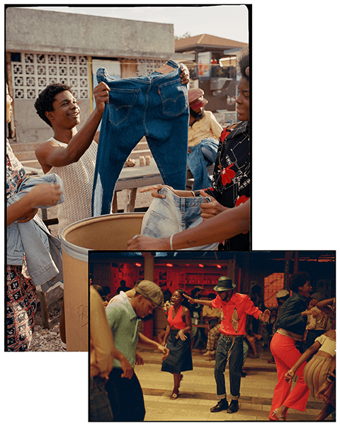 Historia de unos Jeans Levi's® 501® importados a Kingstone para ser parte del icónico estilo jamaiquino.