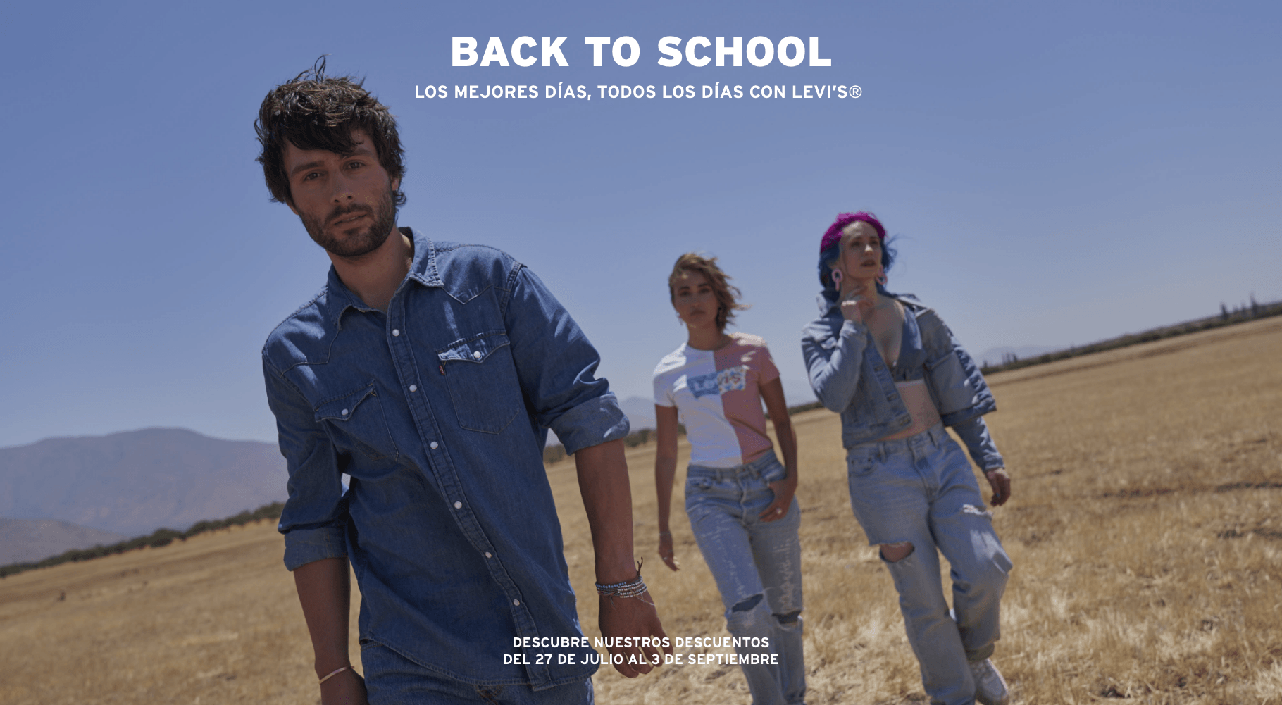 Back to school. Descubre nuestros descuentos del 27 de julio al 3 de septiembre