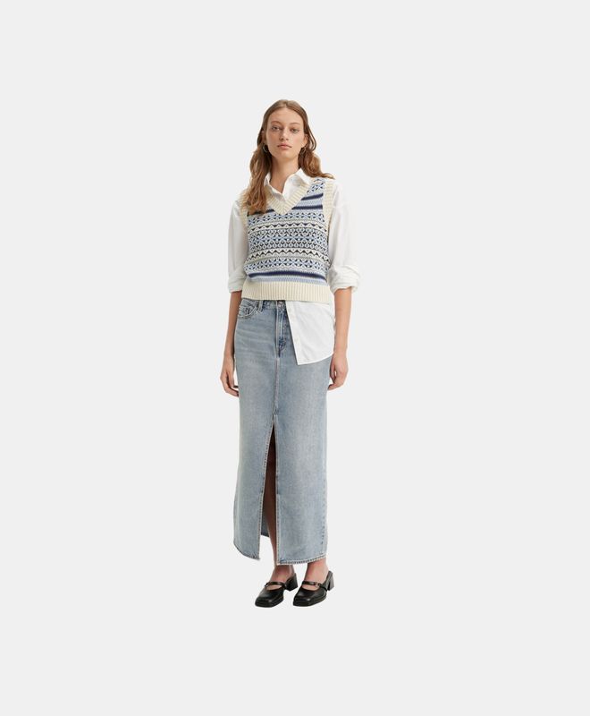 Ankle Column Skirt