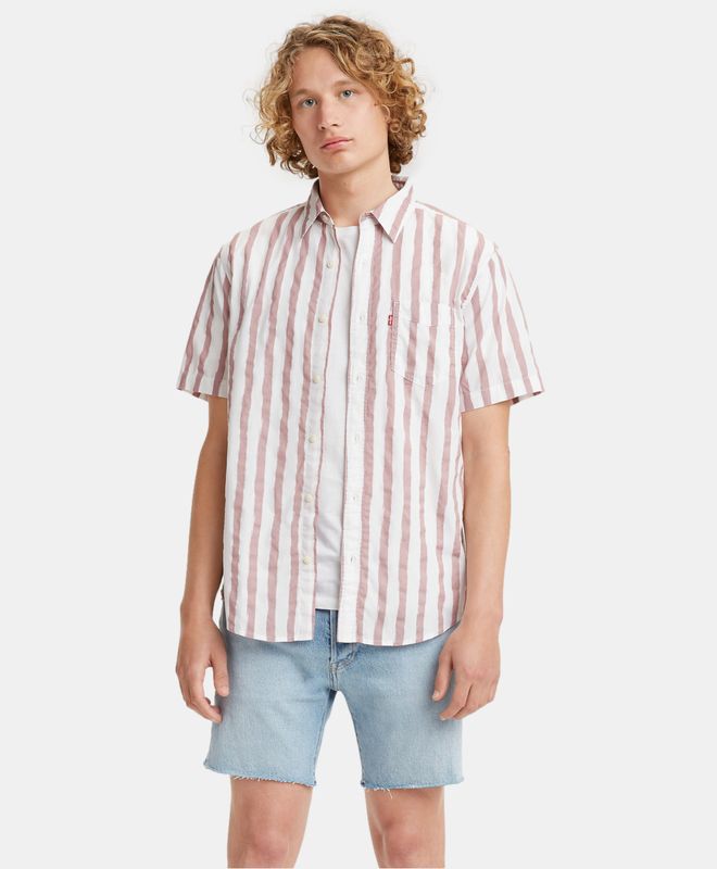 Levi's® Short Sleeve Standard Fit Sunset 1 Pocket Shirt