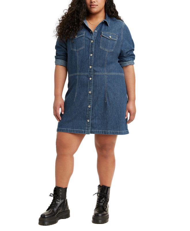 Levi's® Plus Size Ellie Denim Dress