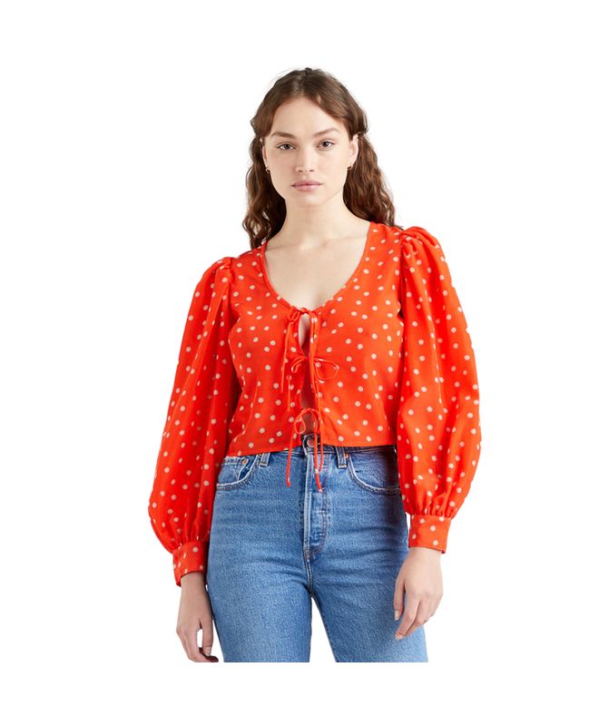 Levi's® Fawn Tie Blouse