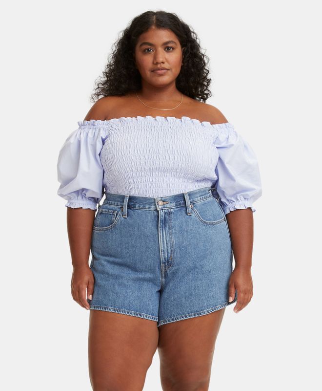 Levi's® Plus Rey Smocked Blouse