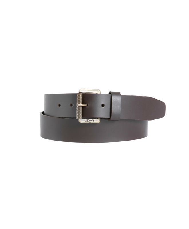 MX LM MTL BCKL LEATHER BELT PANCHO BROWN