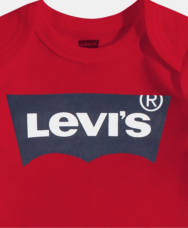 Levi's® Girls (0M-9M) Batwing Bodysuit