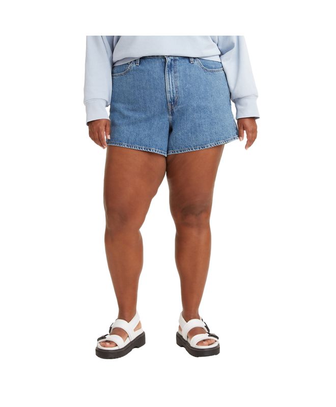 Short High-Waisted Mom Levi's® (Plus)