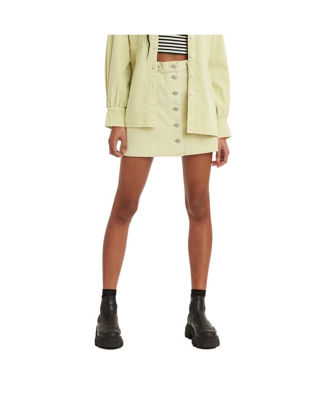 Levi's® Buttonfront Skirt