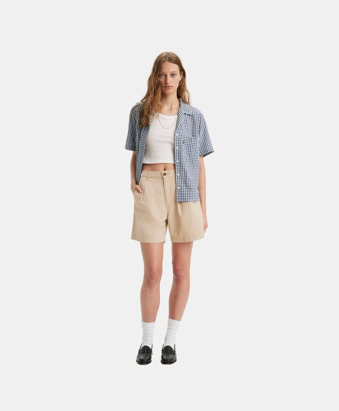 Pleated Trouser Short