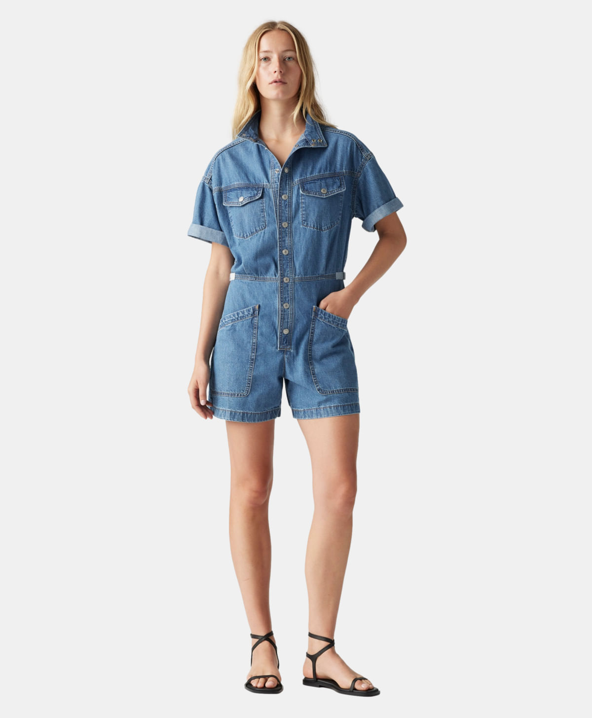 LEVIS 001wi-0000 Ladies Dress, olive night, S