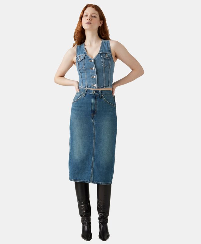 Falda High Rise Back Slit Carpenter Levi's®