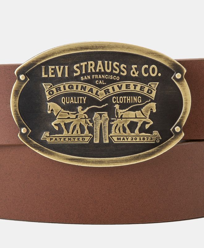 Cinturón Billy Plaque Regular Brown Levi's®