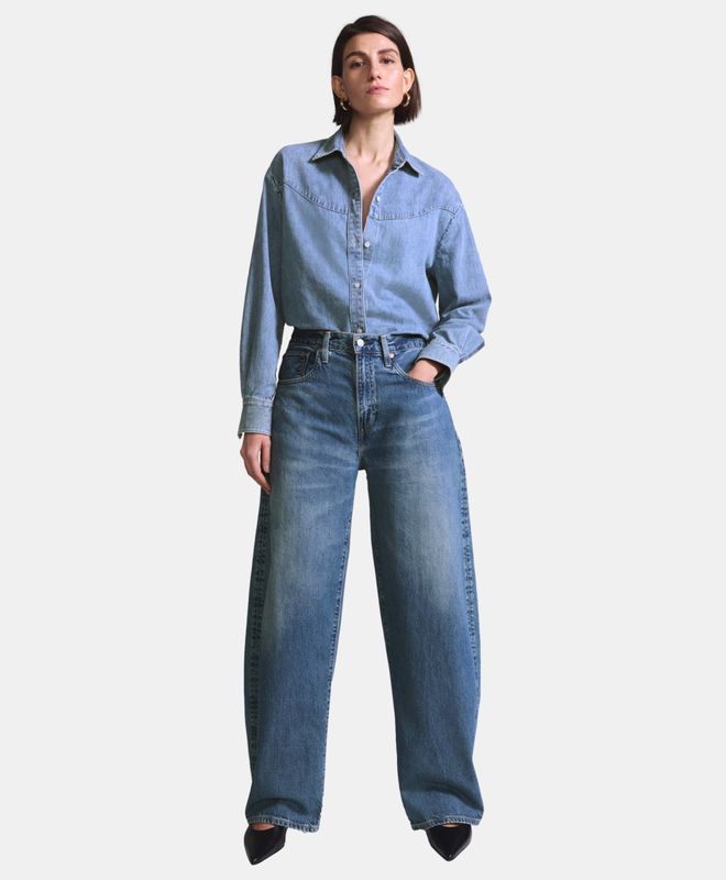 Jeans Drop Barrel Mezclilla Japonesa Premium Blue Tab Levi's®