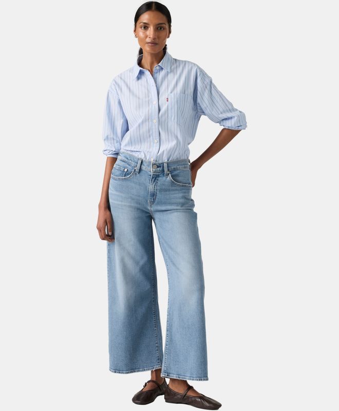 728® High Rise Wide Leg Ankle Jeans Levi's®