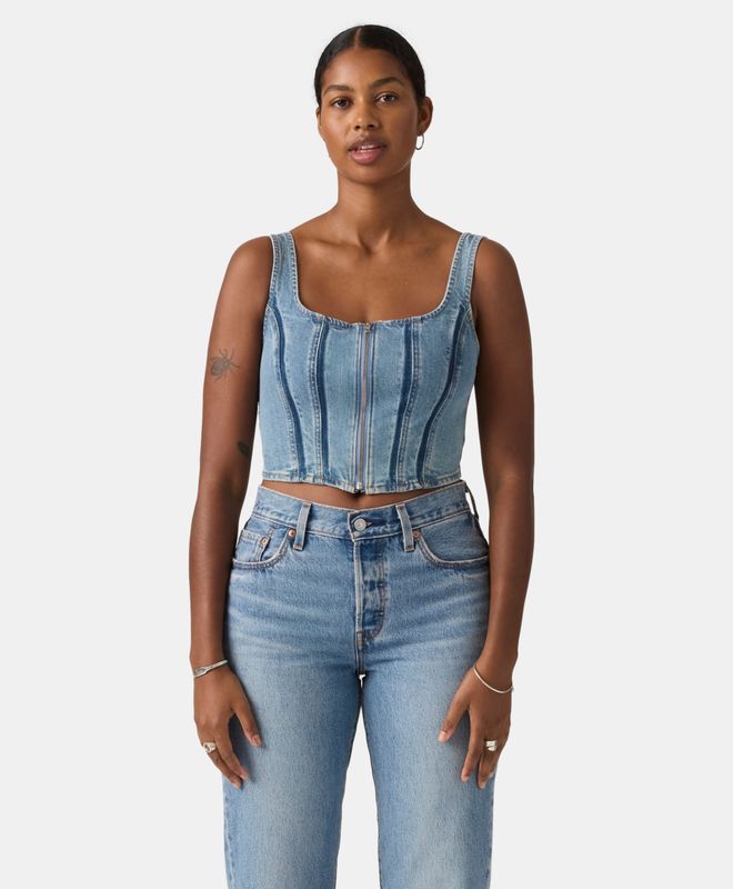 Blusa Seamed Bustier Levi's®