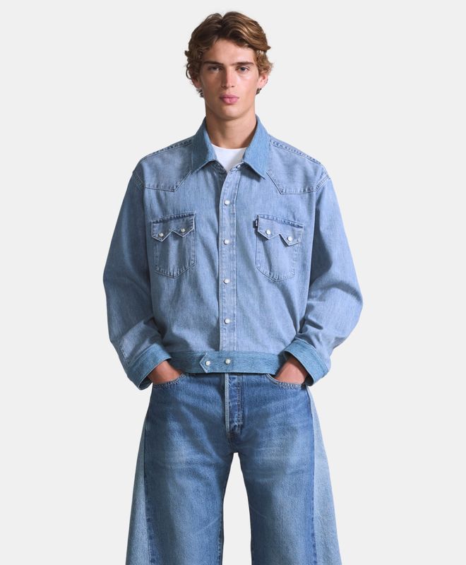 Camisa Sawtooth Mezclilla Japonesa Premium Blue Tab Levi's®