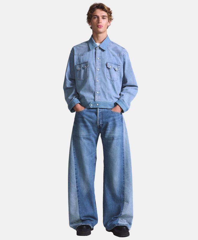 Jeans 501® 1980's Customized Mezclilla Japonesa Premium Blue Tab Levi's®