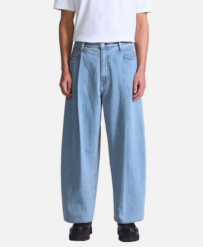 Jeans Wide Pleat Crop Mezclilla Japonesa Premium Blue Tab Levi's®