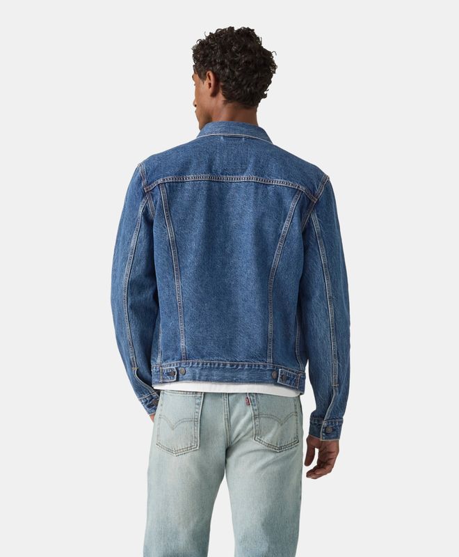 Chamarra Regular Hombre Mezclilla Azul Levi's