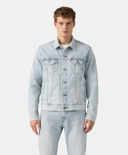 Chamarra Regular Hombre Mezclilla Azul Claro Levi's