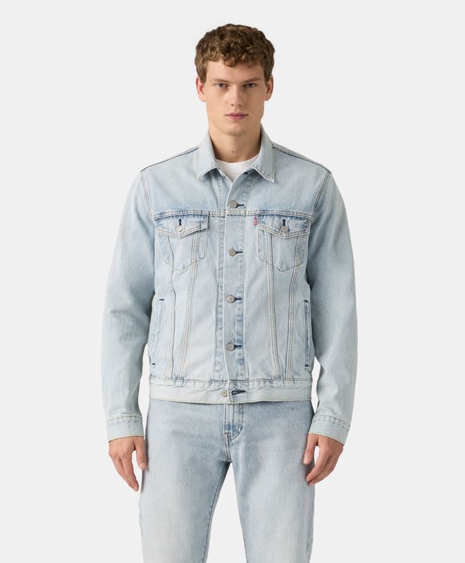 Chamarra Regular Hombre Mezclilla Azul Claro Levi's