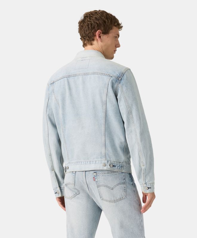 Chamarra Regular Hombre Mezclilla Azul Claro Levi's