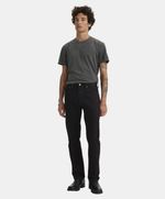 Pantalón Levi's 501 negro para hombre modelo 501 Original Jeans vista frontal completa.