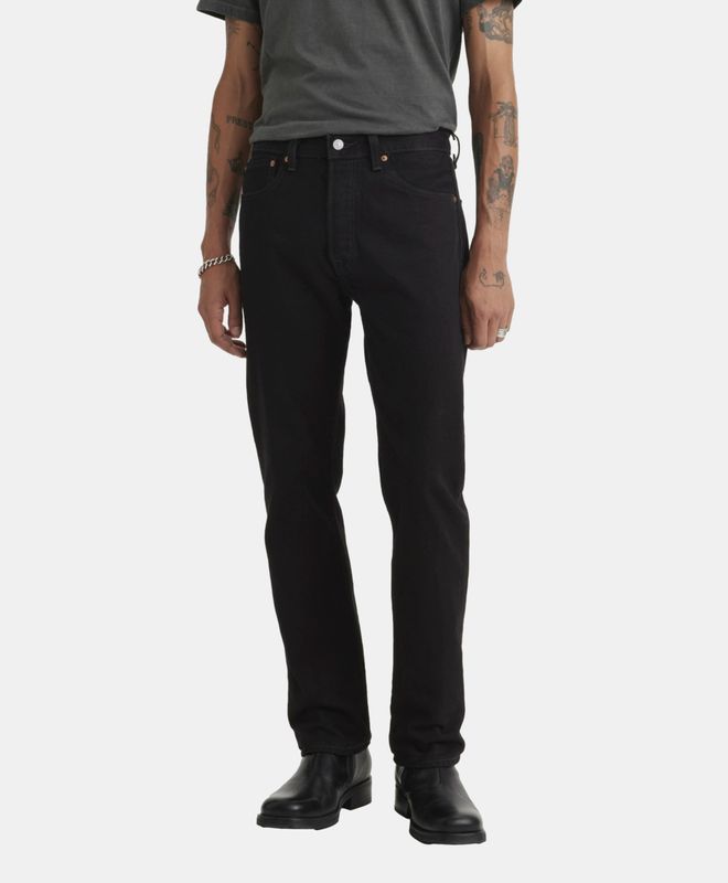 Jeans Straight Hombre Mezclilla Negro 501® Levi's