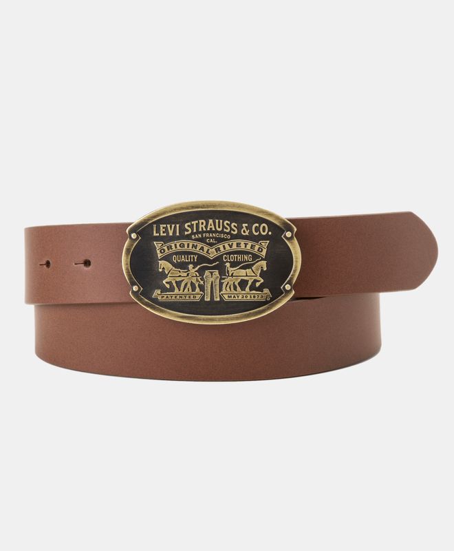 Cinturón Billy Plaque Regular Brown Levi's® D7860-0001