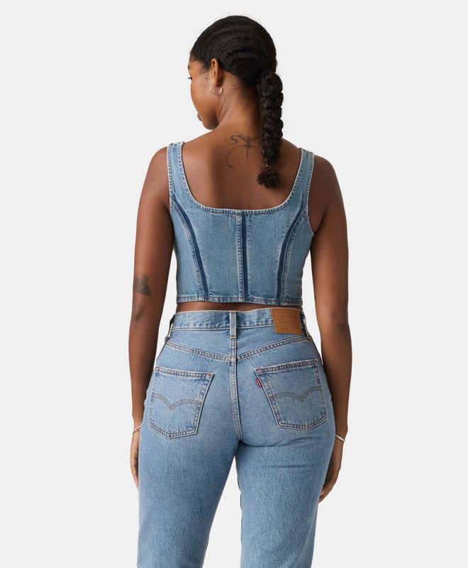 Blusa Seamed Bustier Levi's®
