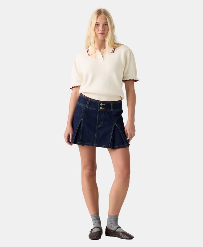 Falda Inverted Pleat Mini Levi's® 0089S-0002