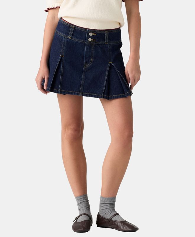 Falda Inverted Pleat Mini Levi's® 0089S-0002