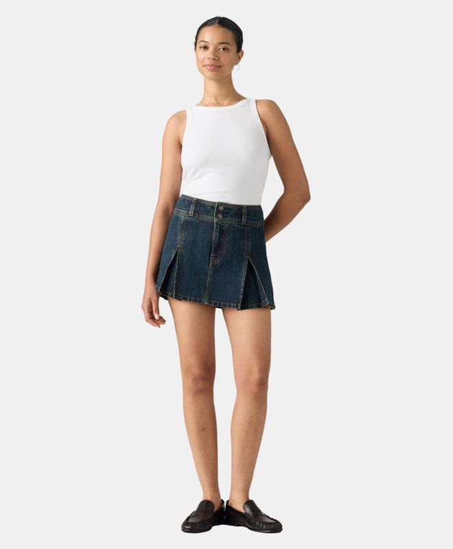 Falda Inverted Pleat Mini Levi's® 0089S-0004