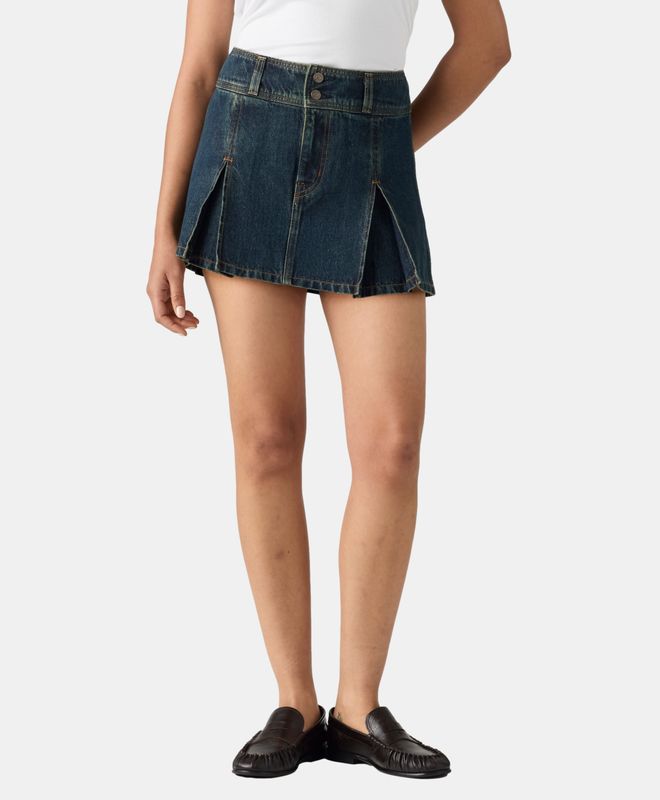 Falda Inverted Pleat Mini Levi's® 0089S-0004