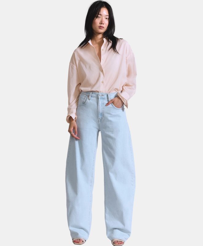 Jeans Drop Barrel Mezclilla Japonesa Premium Blue Tab Jeans Levi's®