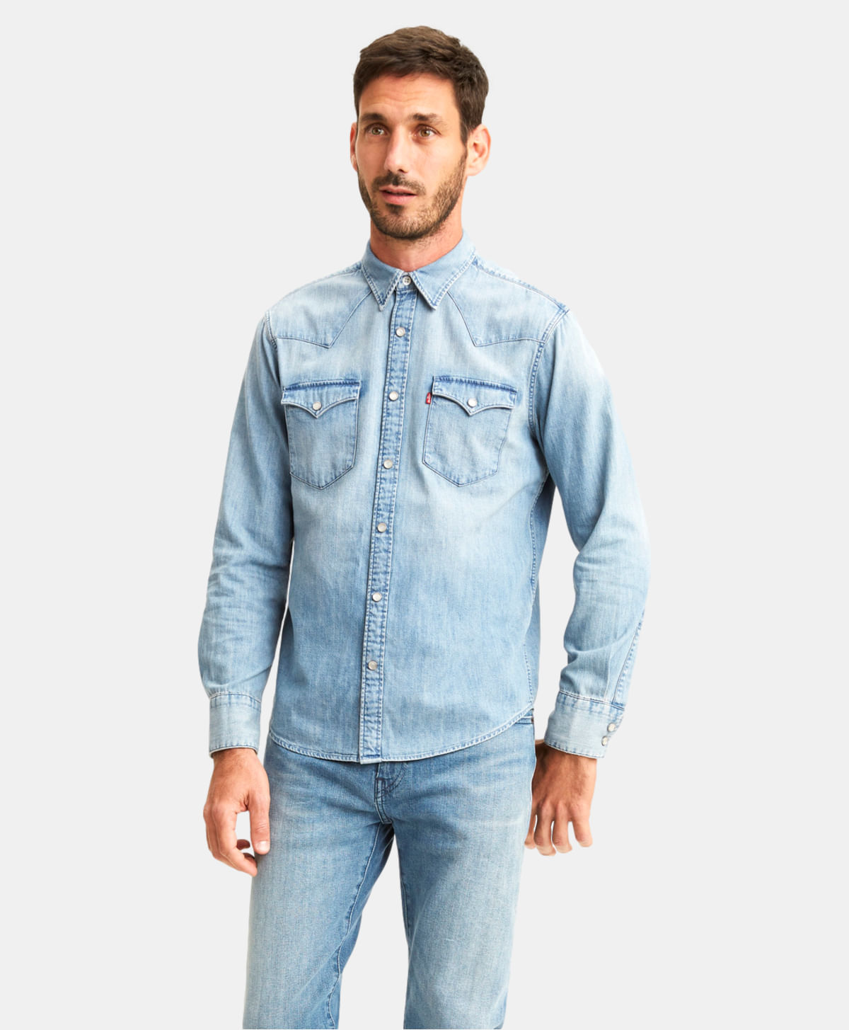Villano Hambre Consciente de Levi's® Barstow Western Shirt Standard Fit 85744-0001|Levi's