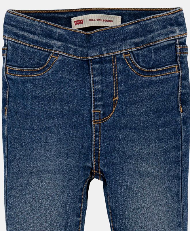 Levi's® Baby Girls (12M-24M) Super Skinny Fit Pull-On Jeggings