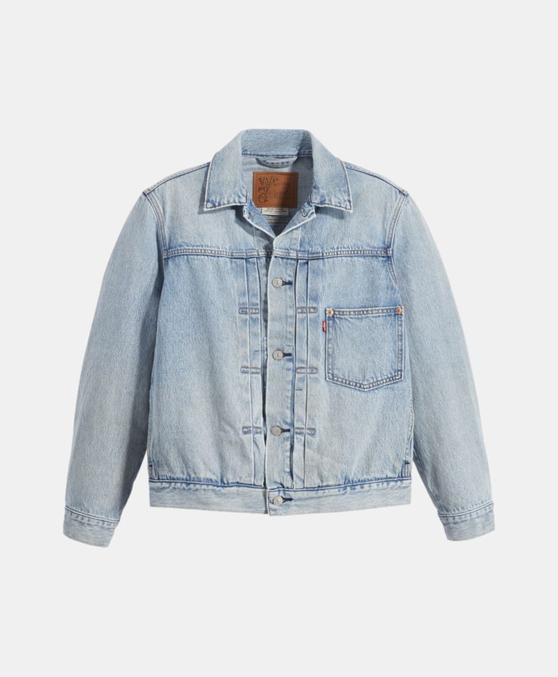 Chamarra de best sale mezclilla hombre levis