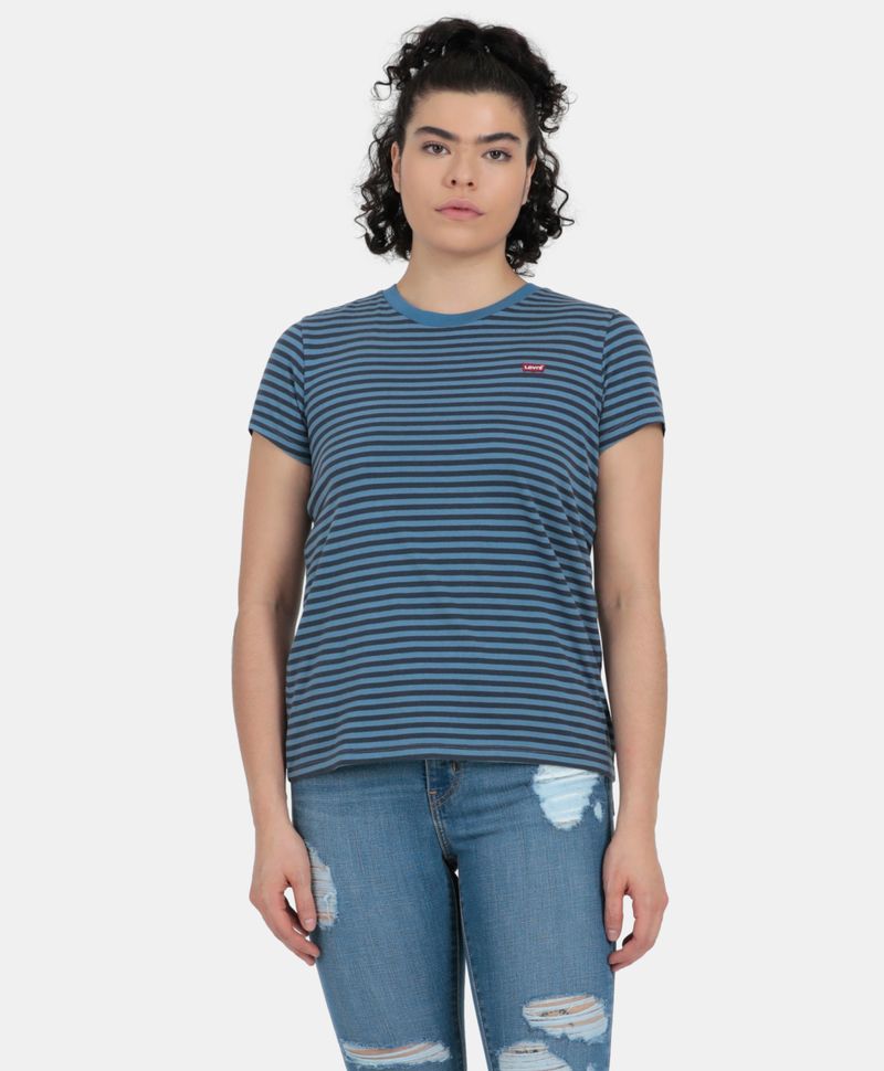 Playera discount levis azul