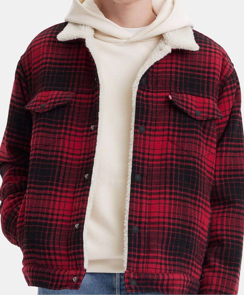 Chamarra Trucker Jacket Plaid Levi s A6030 0002 Levi s Levi s Mexico