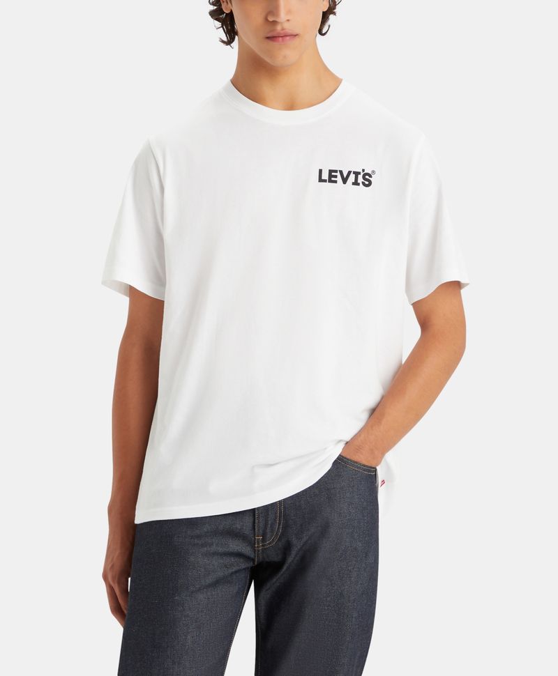 Playera best sale blanca levis