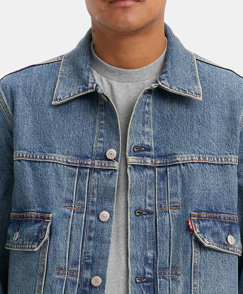 Chamarras de mezclilla hombre levis hot sale