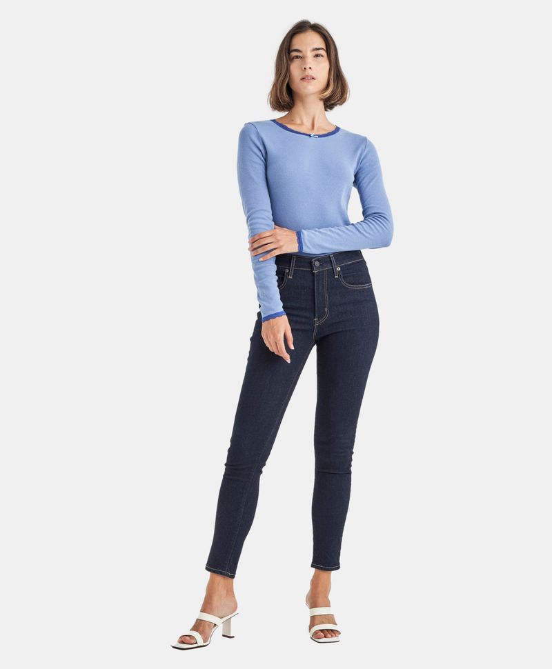 Jeans levis 721 high rise skinny bleu sale