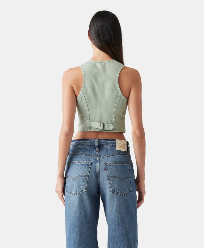 Blusa Mona Denim Corset Levi’s®