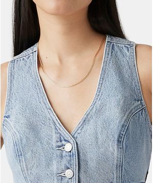 Blusa Mona Denim Corset Levi’s®