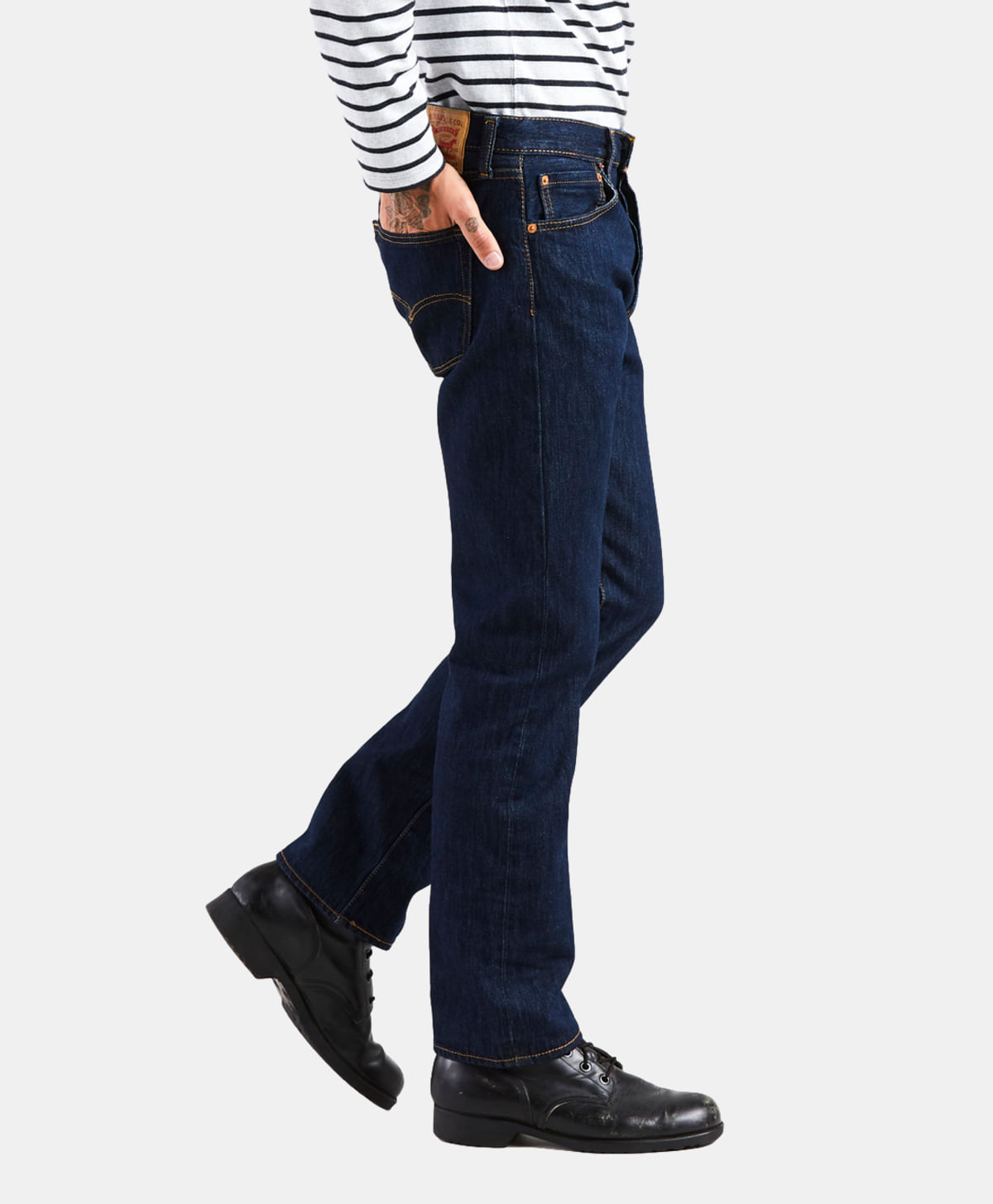 Pantalon levis fashion entubado hombre